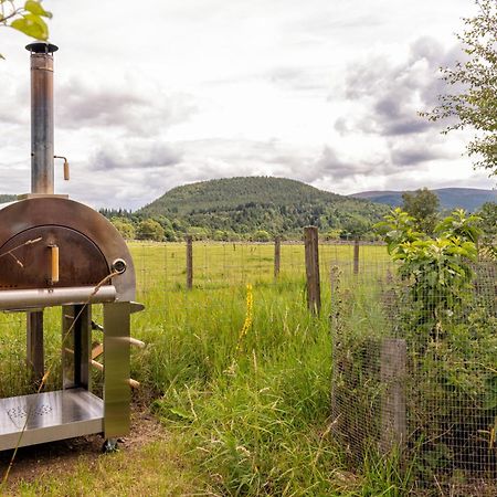 Alba - Charming Boutique Forest View Cabin With Hot Tub In Ballater Esterno foto