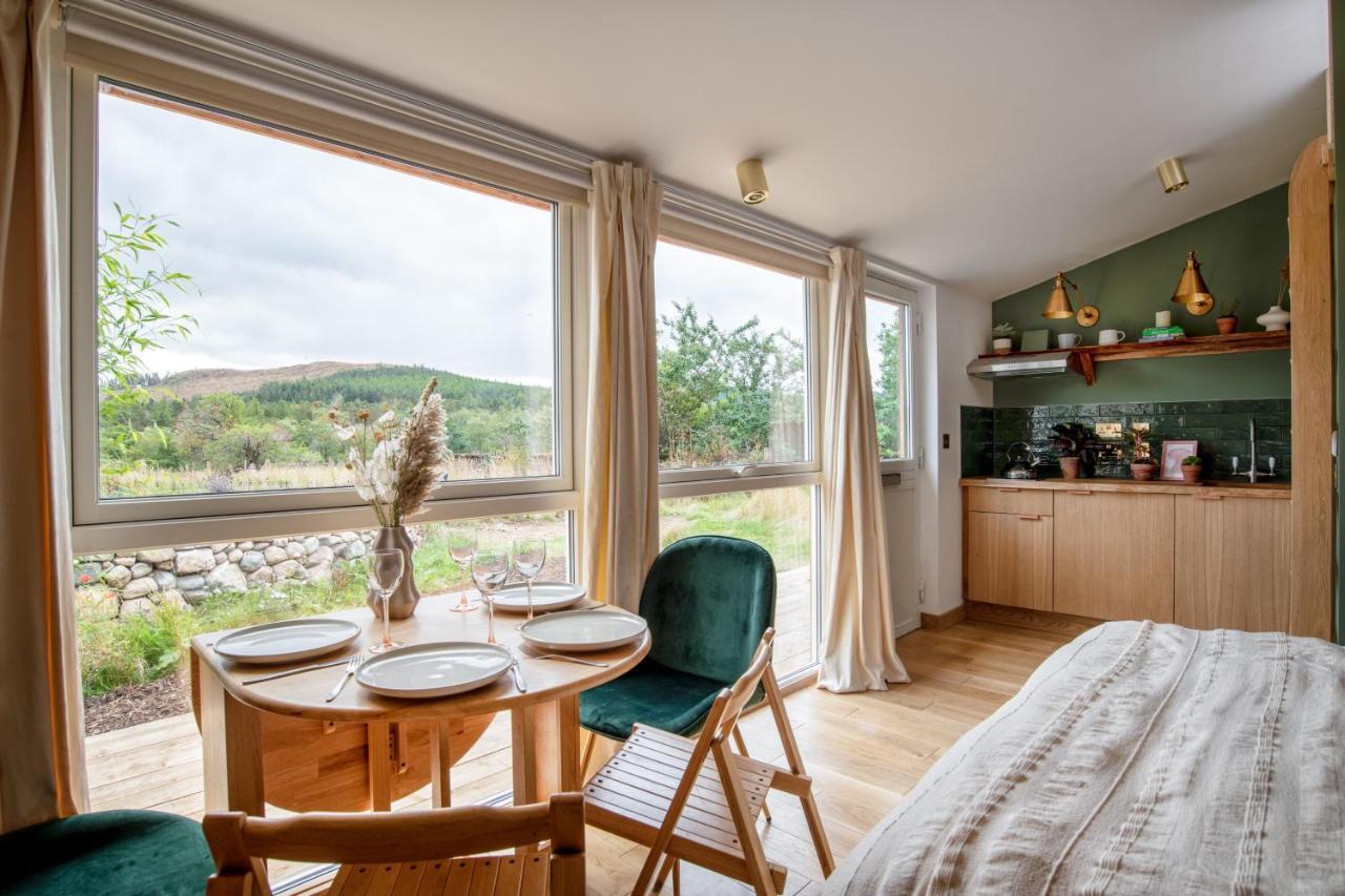 Alba - Charming Boutique Forest View Cabin With Hot Tub In Ballater Esterno foto